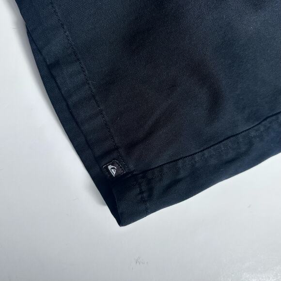 Quiksilver Black Chino Shorts - Boys Size 5 - Excellent - Picture 2 of 5